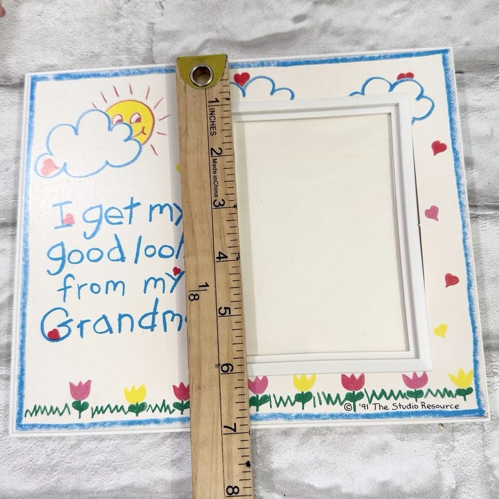 Vtg 90s Photo Picture Frame 